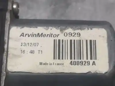 Peça sobressalente para automóvel em segunda mão elevador de vidros traseiro esquerdo por nissan note (e11e) acenta referências oem iam 400929a  