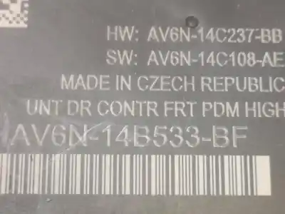 Автозапчастина б/у електронний модуль для ford grand c-max titanium посилання на oem iam av6n14b533  