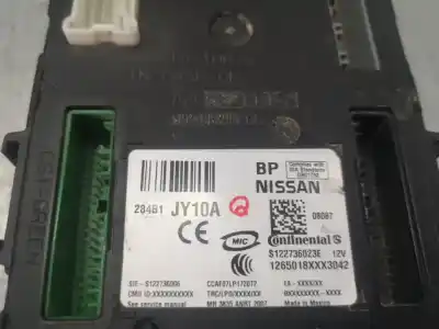 Second-hand car spare part fuse box unit for renault koleos expression oem iam references 28481jy10a  