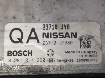 Tweedehands auto-onderdeel ecu motorcontroller voor renault koleos expression oem iam-referenties 0281014360  