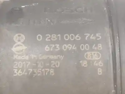 Автозапчасти б/у расходомер воздуха за ssangyong tivoli crystal 4x2 ссылки oem iam 6730940048  0281006745
