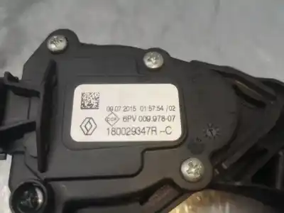 Peça sobressalente para automóvel em segunda mão pedal acelerador por renault captur life referências oem iam 180029347r