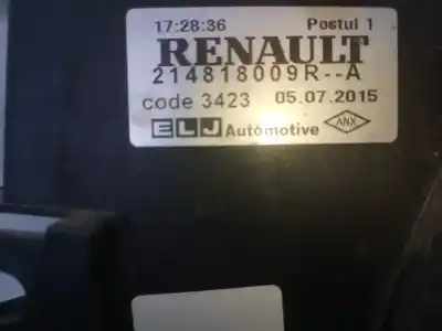 Peça sobressalente para automóvel em segunda mão termoventilador elétrico por renault captur life referências oem iam 214818009r