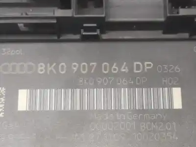 Peça sobressalente para automóvel em segunda mão módulo eletrônico por audi a4 b8 (8k2) 2.0 tdi referências oem iam 8k0907064  