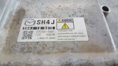 Second-hand car spare part ecu engine control for mazda 6 lim. (gh) (.2012->) evolution 150 cv / 110 kw oem iam references sh4j18881e  