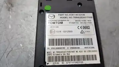 Peça sobressalente para automóvel em segunda mão módulo / sistema de navegação gps por mazda 6 lim. (gh) (.2012->) evolution 150 cv / 110 kw referências oem iam kd5166ezob