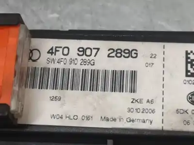Pièce détachée automobile d'occasion module électronique pour audi a6 c6 (4f2) 2.0 tdi références oem iam 4f0907289
