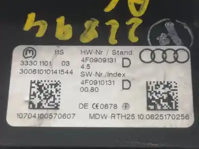 Pièce détachée automobile d'occasion commutateur d'allumage pour audi a6 c6 (4f2) 2.0 tdi références oem iam 4f0909131