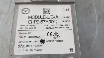 Second-hand car spare part electronic module for mazda 6 lim. (gh) (.2012->) evolution 150 cv / 110 kw oem iam references gh967y90c  