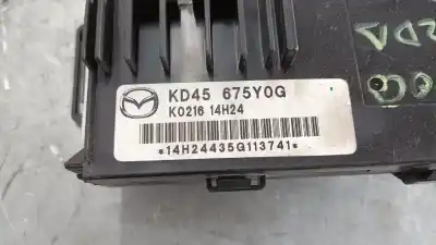 Second-hand car spare part electronic module for mazda 6 lim. (gh) (.2012->) evolution 150 cv / 110 kw oem iam references kd45675y0g  k021614h24