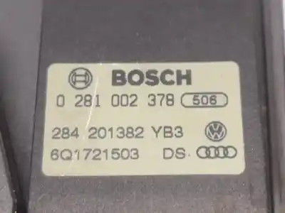 İkinci el araba yedek parçası pedal potansiyometre için volkswagen polo (9n1) 1.9 sdi oem iam referansları 6q1721503