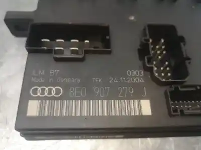 Peça sobressalente para automóvel em segunda mão módulo eletrônico por audi a4 berlina (8e) 2.0 20v cat (alt) referências oem iam 8e0907279  