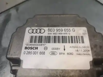 Peça sobressalente para automóvel em segunda mão centralina de airbag por audi a4 berlina (8e) 2.0 20v cat (alt) referências oem iam 8e0959655