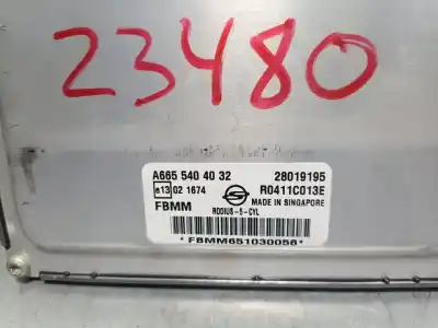 Автозапчасти б/у блок управления двигателем за ssangyong rodius xdi ссылки oem iam a665 540 40 32  