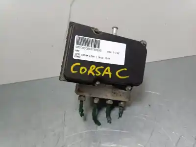 Peça sobressalente para automóvel em segunda mão abs por opel corsa c furgoneta/hatchback (x01) 1.2 16v (f08, w5l) referências oem iam 0 265 231 306