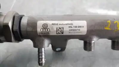 Recambio de automóvil de segunda mano de rampa inyectora para audi a4 berlina (b8) e referencias oem iam 03l130089a  