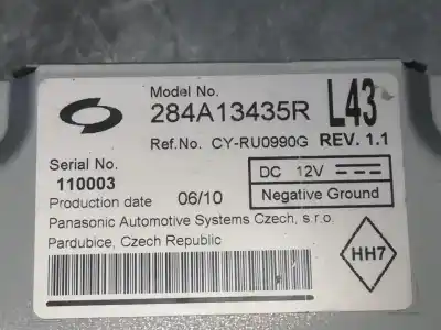 Second-hand car spare part electronic module for renault latitude privilege 150 cv / 110 kw oem iam references 284a13435r  