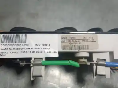 Gebrauchtes Autoersatzteil steuerung der heizung / klimaanlage zum renault kangoo (f/kc0) 1.5 dci diesel 84 cv / 62 kw oem-iam-referenzen e6002  