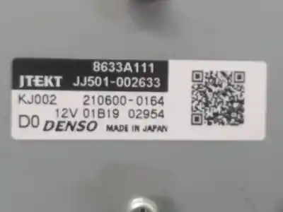 Second-hand car spare part steering column for mitsubishi eclipse cross challenge 2wd oem iam references 8633a111  