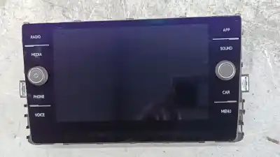 Second-hand car spare part audio system / radio cd for volkswagen golf vii variant (ba5, bv5) 1.6 tdi oem iam references 5g6919605a  