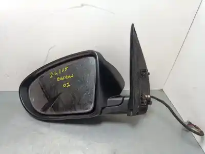 Peça sobressalente para automóvel em segunda mão espelho retrovisor esquerdo por nissan qashqai (j10) acenta referências oem iam 