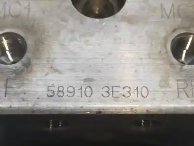 Peça sobressalente para automóvel em segunda mão abs por kia sorento 2.5 crdi concept referências oem iam 589103e310  