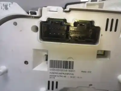 Second-hand car spare part dashboard for dodge nitro se oem iam references p05172372aa  