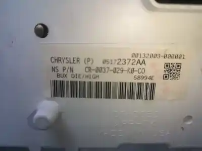 Second-hand car spare part dashboard for dodge nitro se oem iam references p05172372aa  