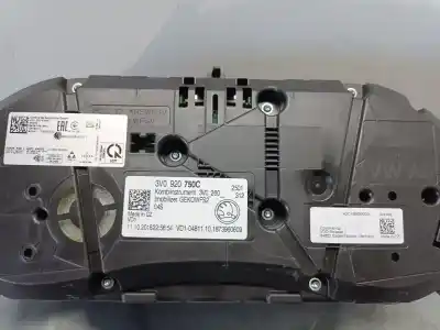 Second-hand car spare part dashboard for skoda superb (3v3) active oem iam references 3v0920750c  a2c12961100