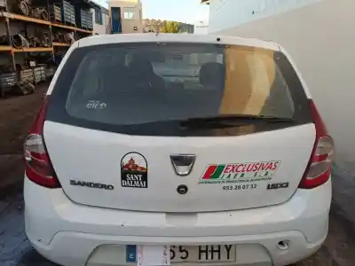 Peça sobressalente para automóvel em segunda mão porta da mala / tampa traseira por dacia sandero laureate referências oem iam 