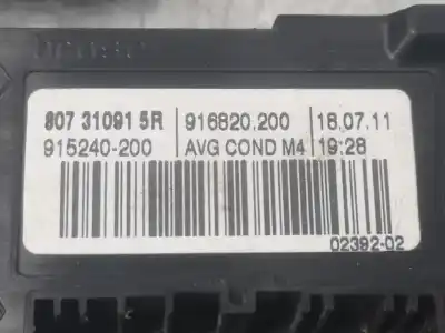 Second-hand car spare part left front window motor for renault megane iii coupe color edition 110 cv / 81 kw oem iam references 807310915r