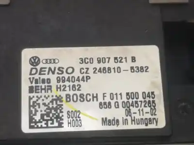 Tweedehands auto-onderdeel verwarmingsweerstand voor volkswagen passat b6 (3c2) 2.0 tdi 16v oem iam-referenties 3c0907521  