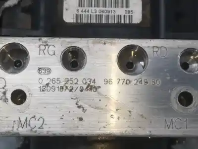 Second-hand car spare part abs for citroen c4 lim. exclusive oem iam references 9677024980