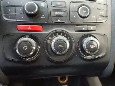 Second-hand car spare part heating / air conditioning control panel for citroen c4 lim. exclusive oem iam references 98040764zd