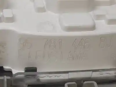 Second-hand car spare part interior light for citroen c4 lim. exclusive oem iam references 96781446bj