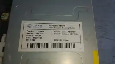 Second-hand car spare part electronic module for mg rover mg zs 1.0 turbo oem iam references 544960883  