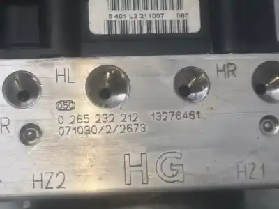 Peça sobressalente para automóvel em segunda mão abs por opel combo cargo referências oem iam 13276461  0265232212