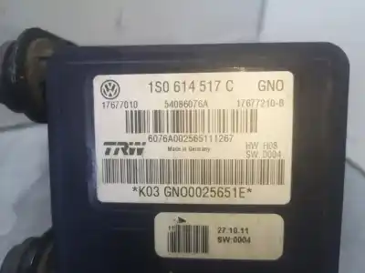 Автозапчастина б/у абс для seat mii (kf1, ke1) 1.0 посилання на oem iam 1s0614517   Автозапчастина б/у абс для seat mii (kf1, ke1) 1.0 посилання на oem iam 1s0614517