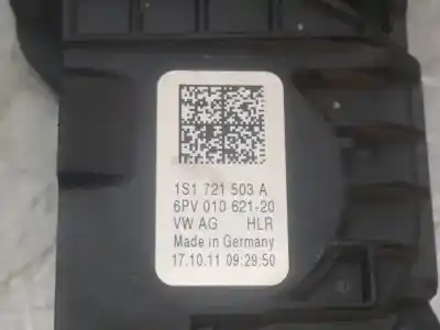 Автозапчастина б/у педаль акселератора для seat mii (kf1, ke1) 1.0 посилання на oem iam 1s1721503  