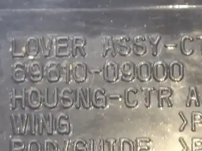 Peça sobressalente para automóvel em segunda mão grelha / difusor de ar por ssangyong kyron 200 xdi limited referências oem iam 6961009000