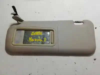 Peça sobressalente para automóvel em segunda mão pára-sol esquerdo por mazda 3 lim. (bl) pulse referências oem iam 