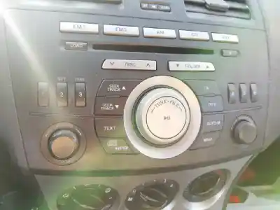 Peça sobressalente para automóvel em segunda mão sistema de áudio / rádio cd por mazda 3 lim. (bl) pulse referências oem iam 14799926
