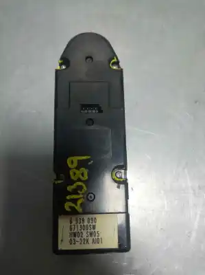 Peça sobressalente para automóvel em segunda mão botão / interruptor elevador vidro dianteiro esquerdo por bmw serie 5 berlina (e60) 530d referências oem iam 6939090