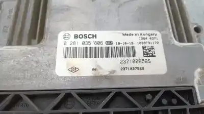 Peça sobressalente para automóvel em segunda mão centralina de motor uce por renault captur expression referências oem iam 0281035806  237100959s