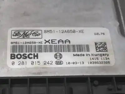Second-hand car spare part ecu engine control for ford focus berlina (cap) ambiente (d) oem iam references 8m5112a650  0281015242