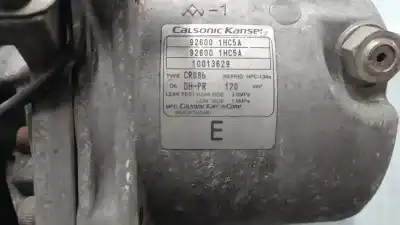 Peça sobressalente para automóvel em segunda mão compressor de ar condicionado a/a a/c por nissan micra iv (k13k) 1.2 referências oem iam 926001hc5a