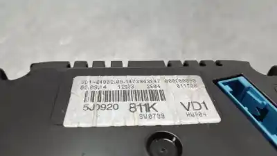 Peça sobressalente para automóvel em segunda mão quadrante por skoda fabia combi active referências oem iam 5j0920  