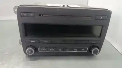 Second-hand car spare part audio system / radio cd for skoda fabia combi active oem iam references 5j0035161g  