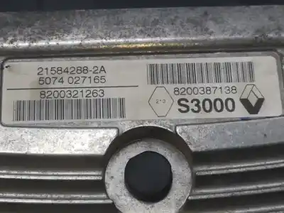 Second-hand car spare part ecu engine control for renault scénic ii (jm0/1_) 1.6 (jm0c jm0j jm1b) oem iam references 8200387138  8200321263