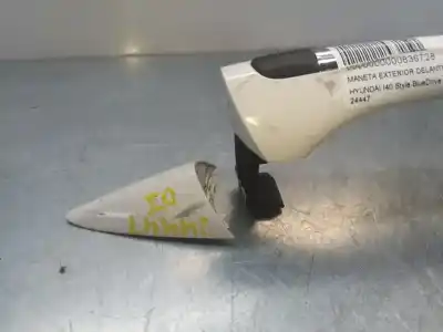 Second-hand car spare part exterior left front door handle for hyundai i40 style oem iam references 